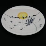 Price and Buy Ceramic Dinnerware Plate – Dandelion Pattern, Artistic and Versatile - Image 4