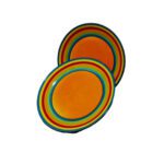 Price and Buy Ceramic Dinnerware Plate – Dishwasher Safe (Set of 2) | Rainbow Model