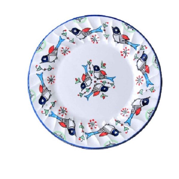 Price and Buy Ceramic Dinnerware Plate – Dishwasher Safe with Bird Design (Pack of 6)_69017851b3ef4.jpeg Price and Buy Ceramic Dinnerware Plate – Dishwasher Safe with Bird Design (Pack of 6)