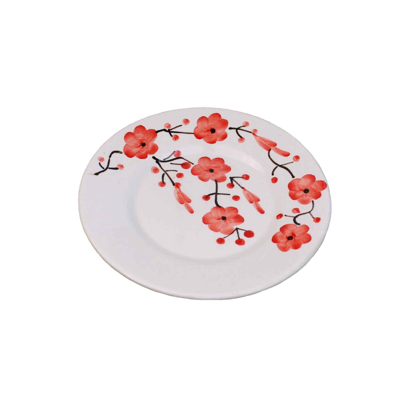 Price and Buy Ceramic Dinnerware Plate – Microwave, Dishwasher Safe & Functional | Floral_69018d56e8d03.jpeg Price and Buy Ceramic Dinnerware Plate – Microwave, Dishwasher Safe & Functional | Floral - Image 1