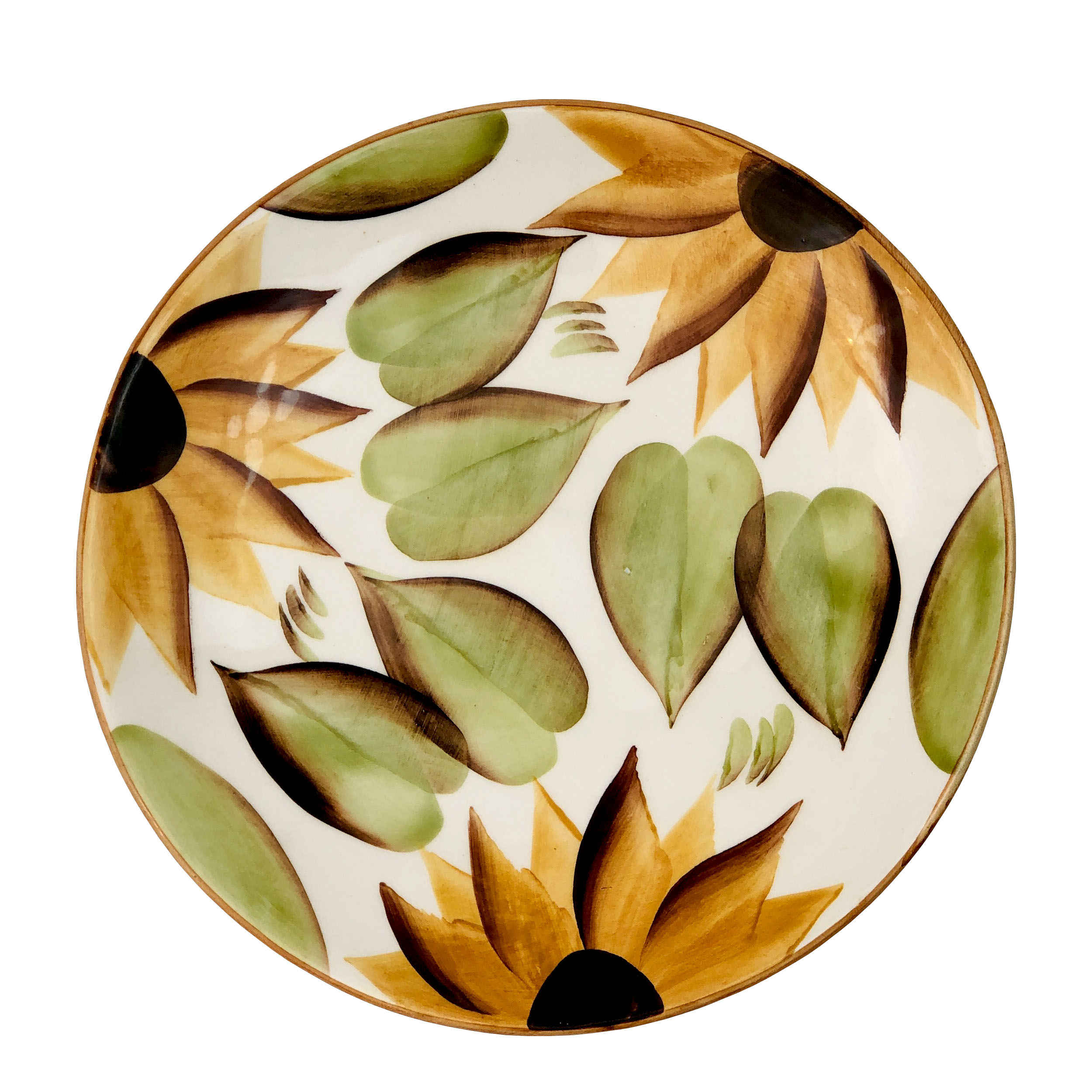 Price and Buy Ceramic Dinnerware Plate – Sunflower Pattern,  Microwave & Dishwasher Safe