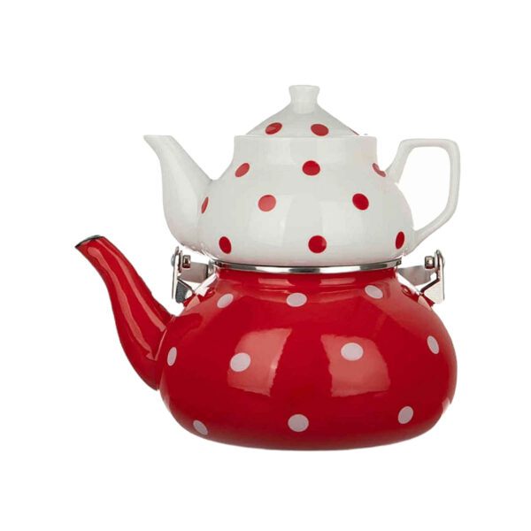 Price and Buy Ceramic Double Teapot Set – Durable & Chic with Polka Dot Design_6901a5904fbcc.jpeg Price and Buy Ceramic Double Teapot Set – Durable & Chic with Polka Dot Design