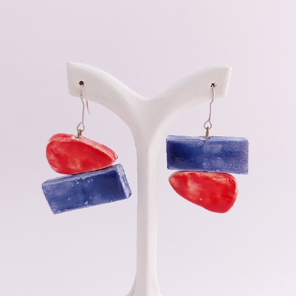 Price and Buy Ceramic Earrings for women Handcrafted Model Geometric