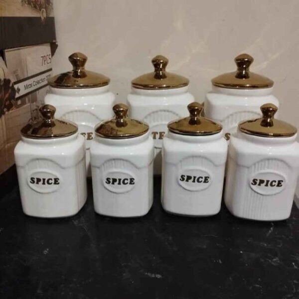 Price and Buy Ceramic Embossed Canister Jar for Kitchen Model Mana_68fe4df544a29.jpeg Price and Buy Ceramic Embossed Canister Jar for Kitchen Model Mana