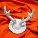 Price and Buy Ceramic Jewelry Holder, Ring Holder and Accessory Stand with Deer Antler Design - Image 3