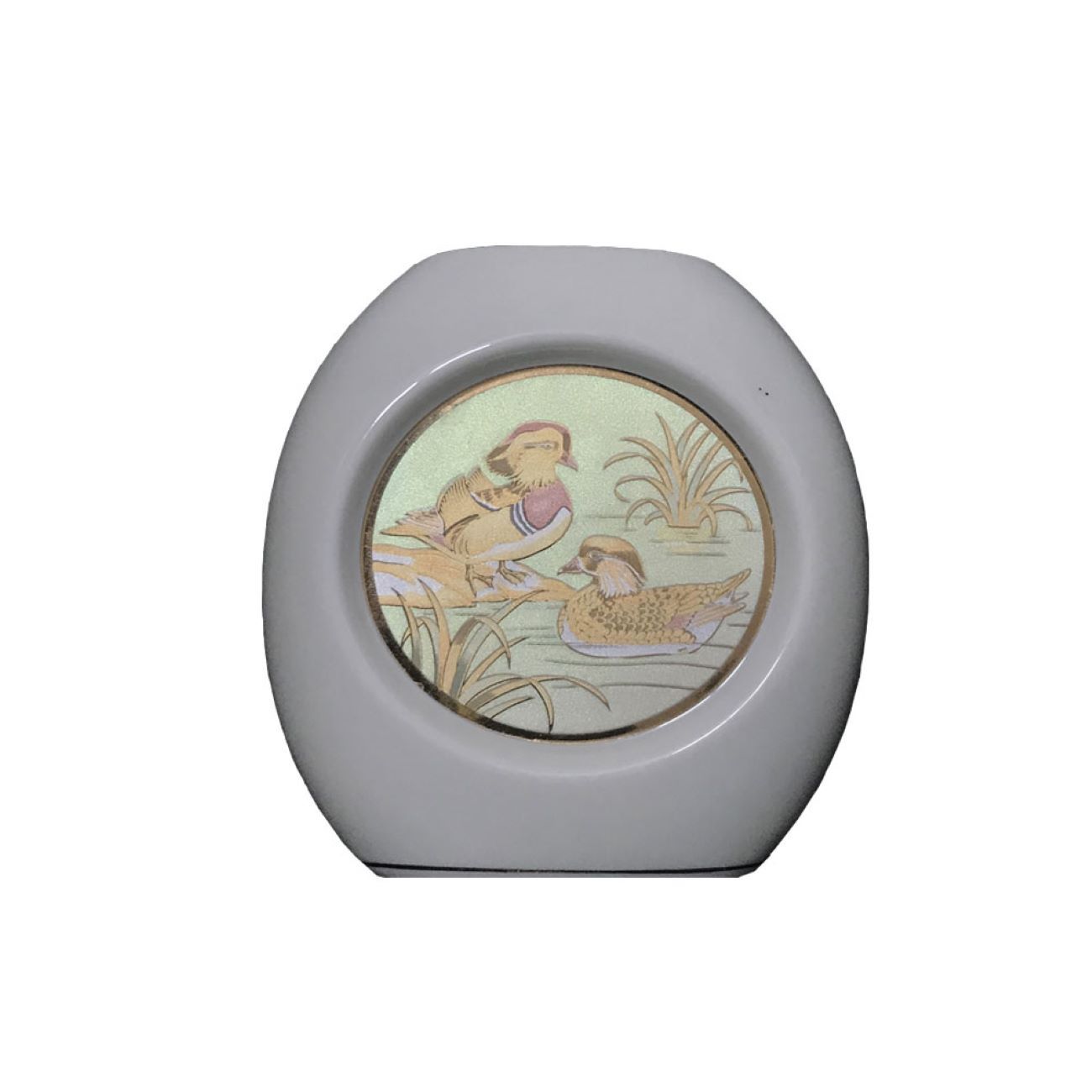 Price and Buy Ceramic Makeup Brush Holder in Birds & the Marsh Design