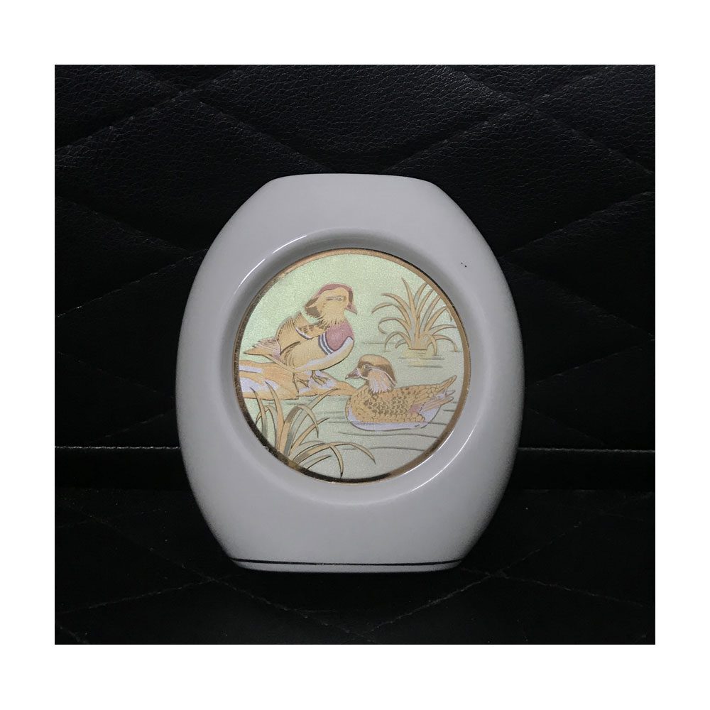 Price and Buy Ceramic Makeup Brush Holder in Birds & the Marsh Design - Image 3