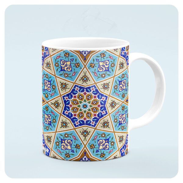 Price and Buy Ceramic Mug with Traditional Persian Tile & Geometric Pattern_690225d387625.jpeg Price and Buy Ceramic Mug with Traditional Persian Tile & Geometric Pattern