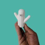 Price and Buy Ceramic Salt & Pepper Shakers Set with Wooden Stand – Cactus Design - Image 5