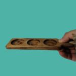 Price and Buy Ceramic Salt & Pepper Shakers Set with Wooden Stand – Cactus Design - Image 6