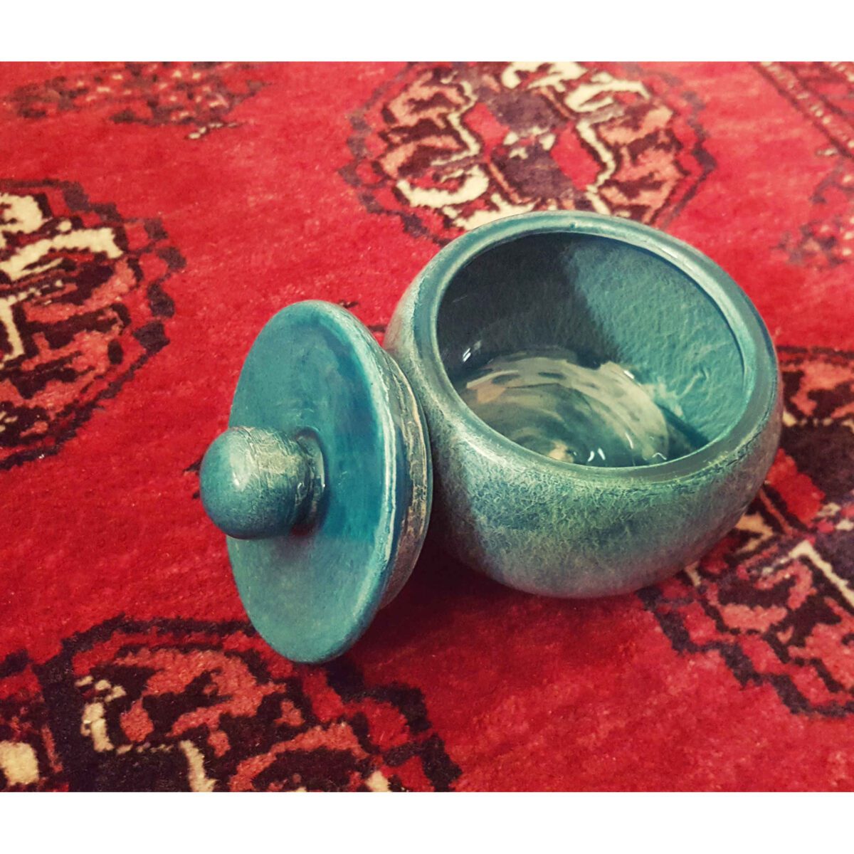 Price and Buy Ceramic Sugar Bowl with Lid Artistic Style Avin - Image 3