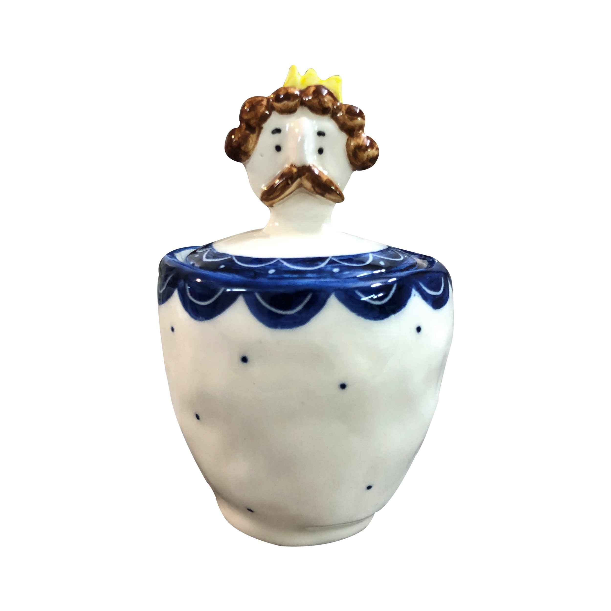 Price and Buy Ceramic Sugar Bowl with Lid Artistic Style Doll King