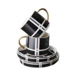 Price and Buy Ceramic Tea Sets for Elegant Tea Time 12 Pcs Include Saucers - Image 3