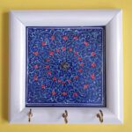 Price and Buy Ceramic Wall Key Holder – with Wooden Frame for a Beautifully Organized Entryway - Image 4