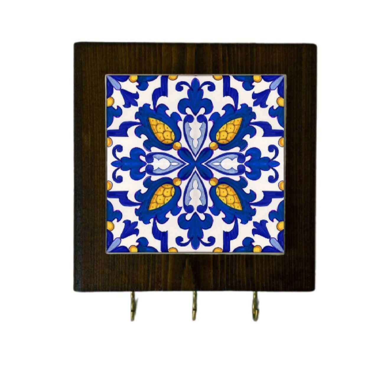 Price and Buy Ceramic Wall Key Holder – with Wooden Frame for Organizing Your Key_69011c7e88221.jpeg Price and Buy Ceramic Wall Key Holder – with Wooden Frame for Organizing Your Key - Image 1