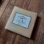 Price and Buy Ceramic Wall Key Holder – with Wooden Frame & Rumi Poem Tile Design - Image 3