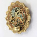 Price and Buy Ceramic Wall Plate Candle Holder – Artisanal Design Dragon Style - Image 3