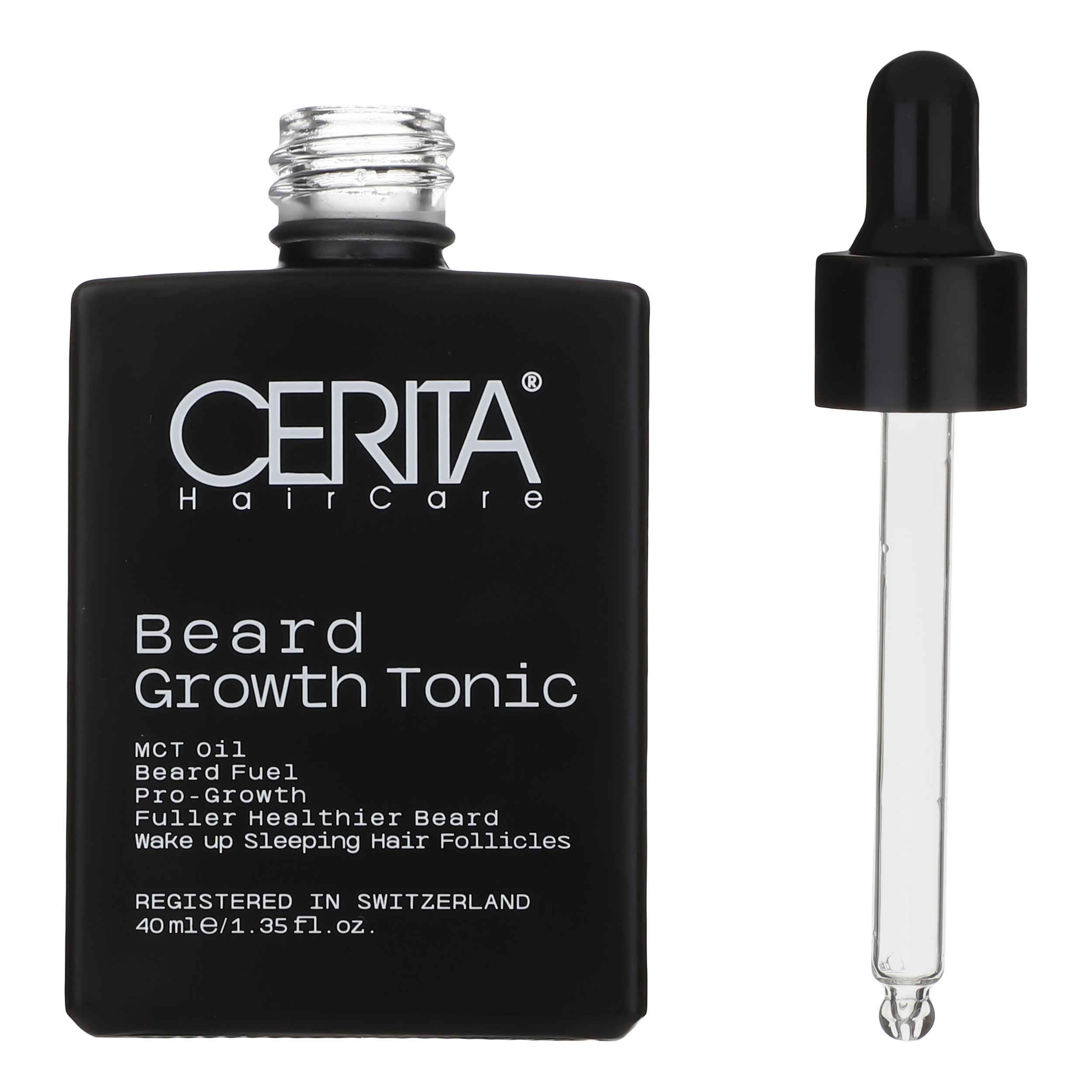 Price and Buy Cerita Beard Growth Tonic 40 ml (x2)