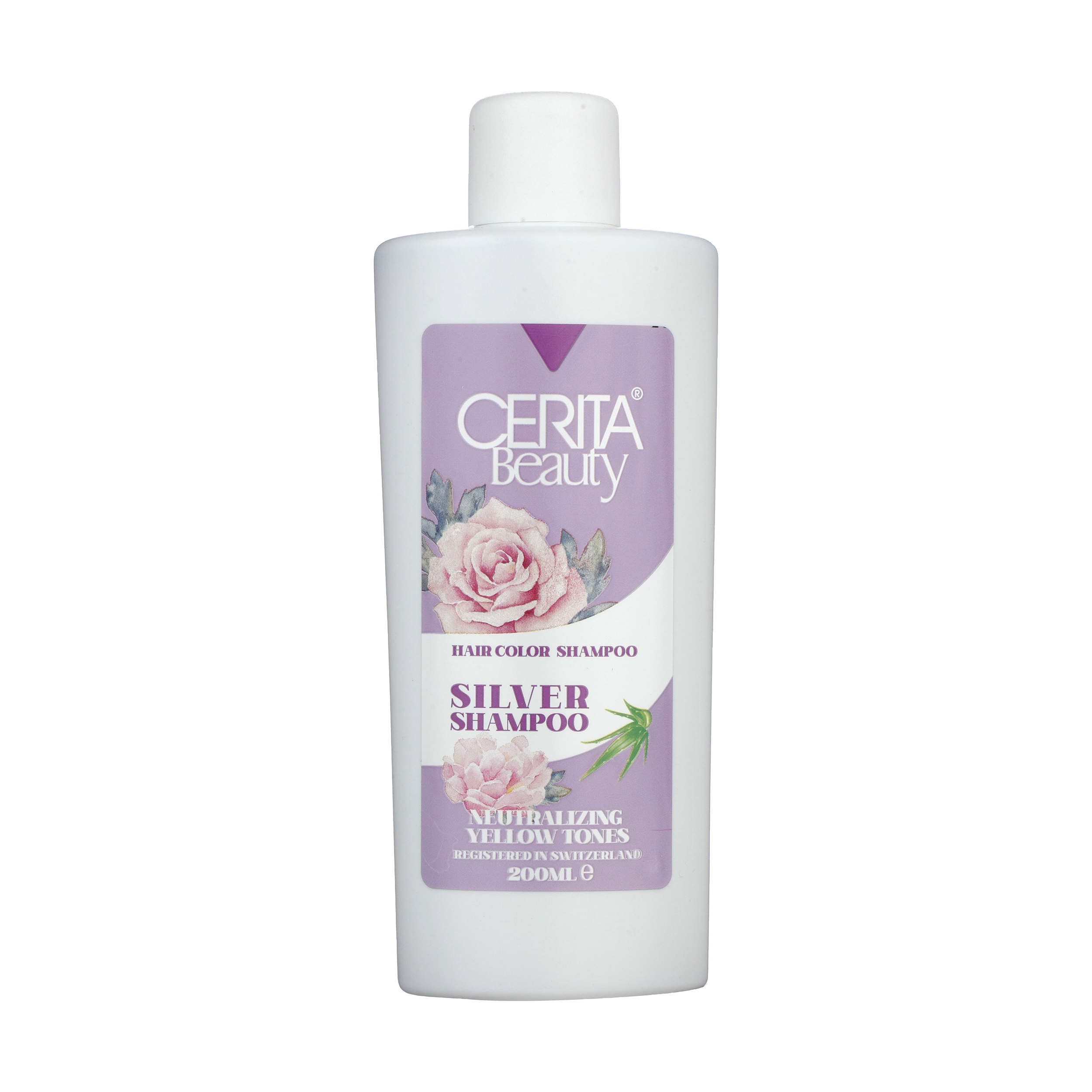 Price and Buy Cerita Beauty Silver Hair Color Anti-Yellow Shampoo – Neutralizes Yellow Tones