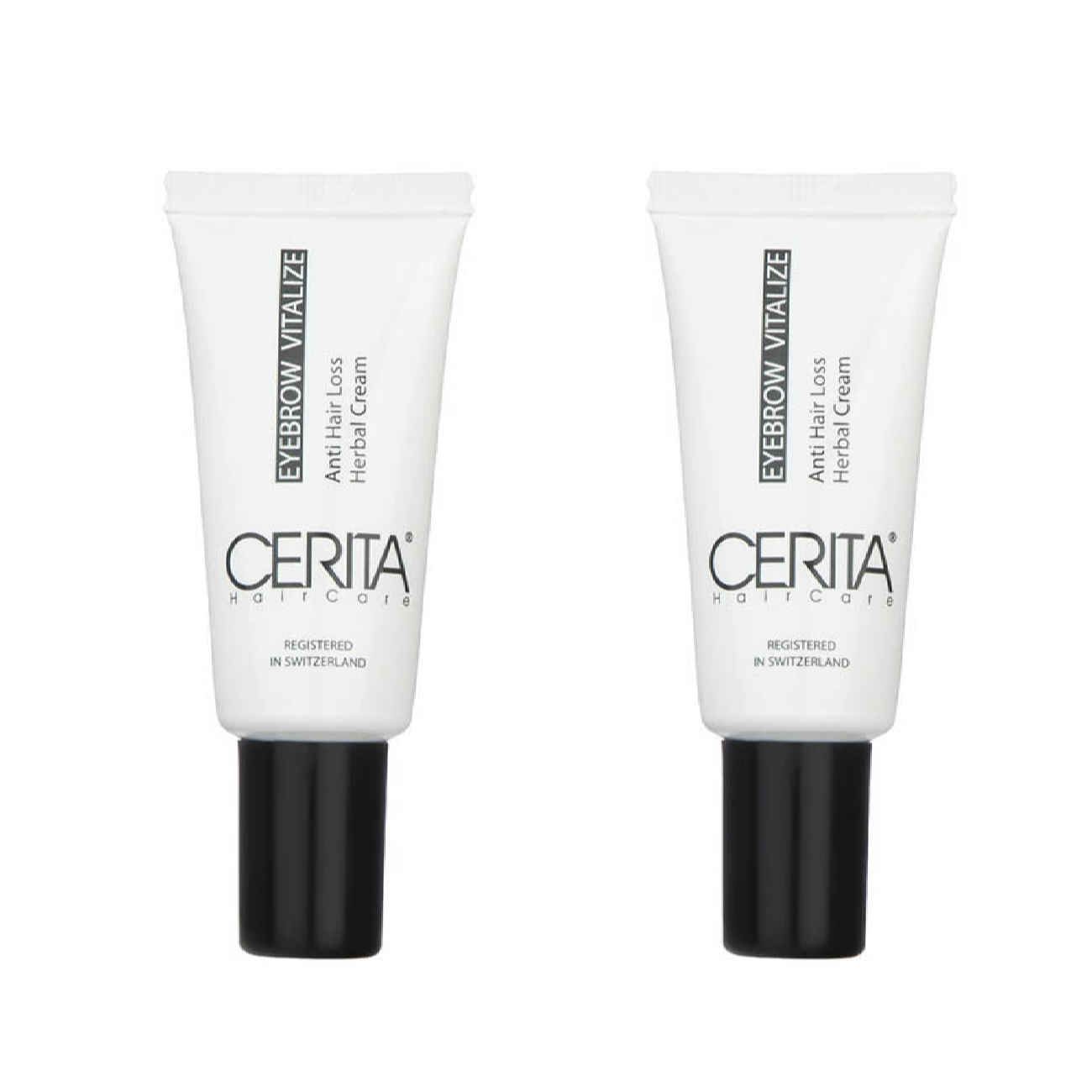 Price and Buy Cerita Herbal & Strengthening Eyebrow Cream 20 ml (x2)