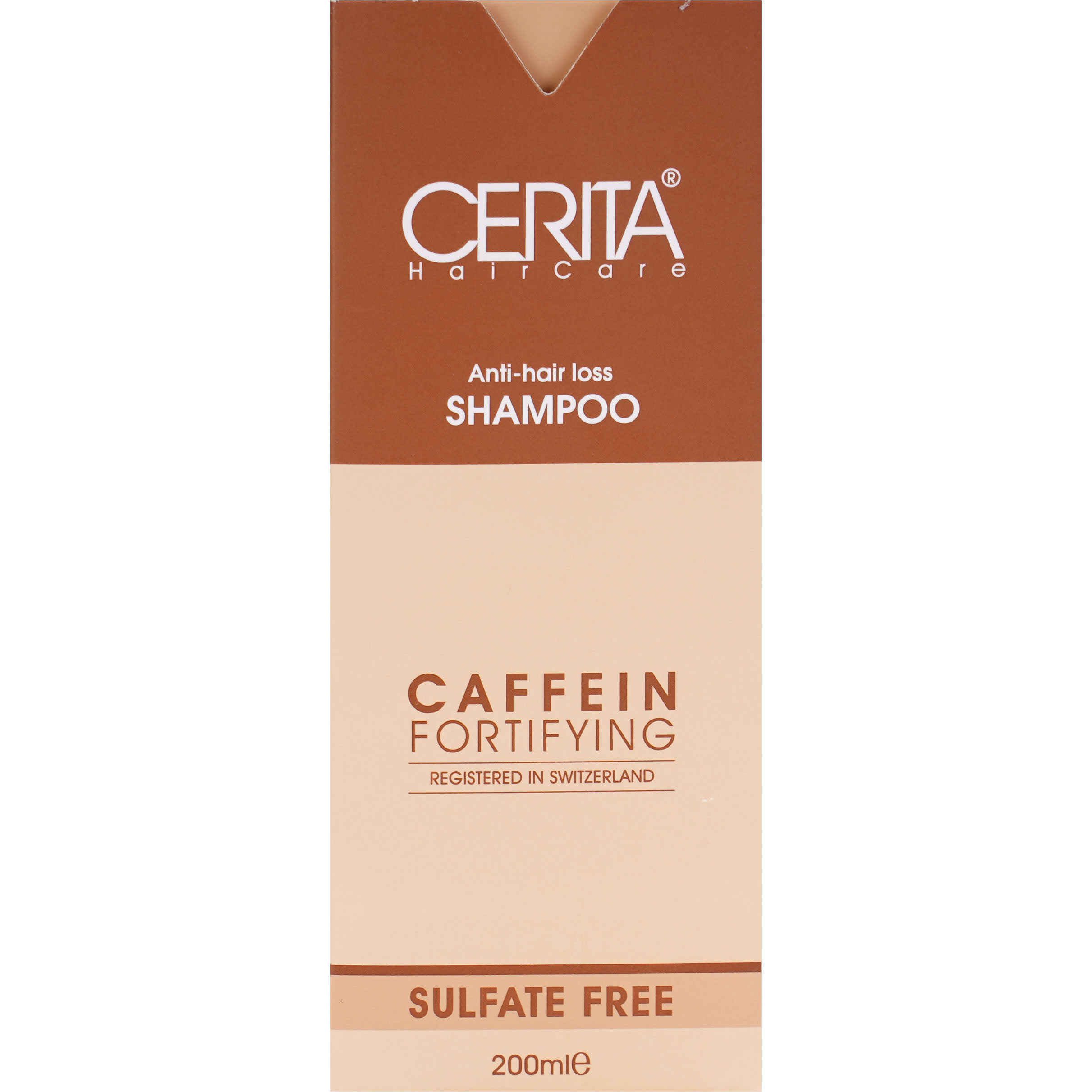 Price and Buy Cerita Strengthening & Anti-Hair Loss Caffeine Shampoo – Reduces Hair Fall & Strengthens - Image 3