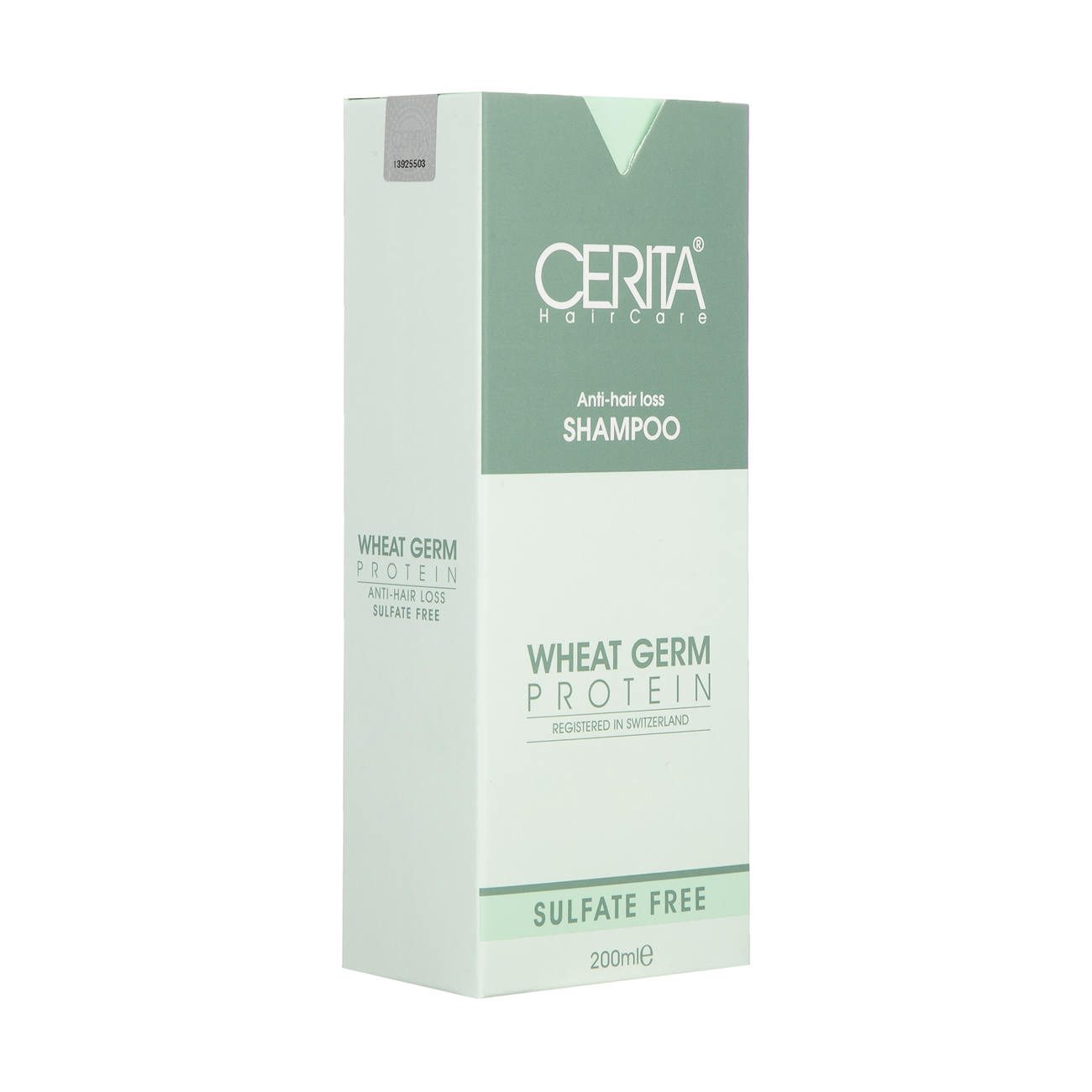 Price and Buy Cerita Wheat Germ Shampoo Sulfate-Free for All Hair Types – Gentle & Nourishing - Image 3