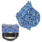 Price and Buy Chain Strap Handbag & Coordinating Scarf Set with Iranian Traditional Design