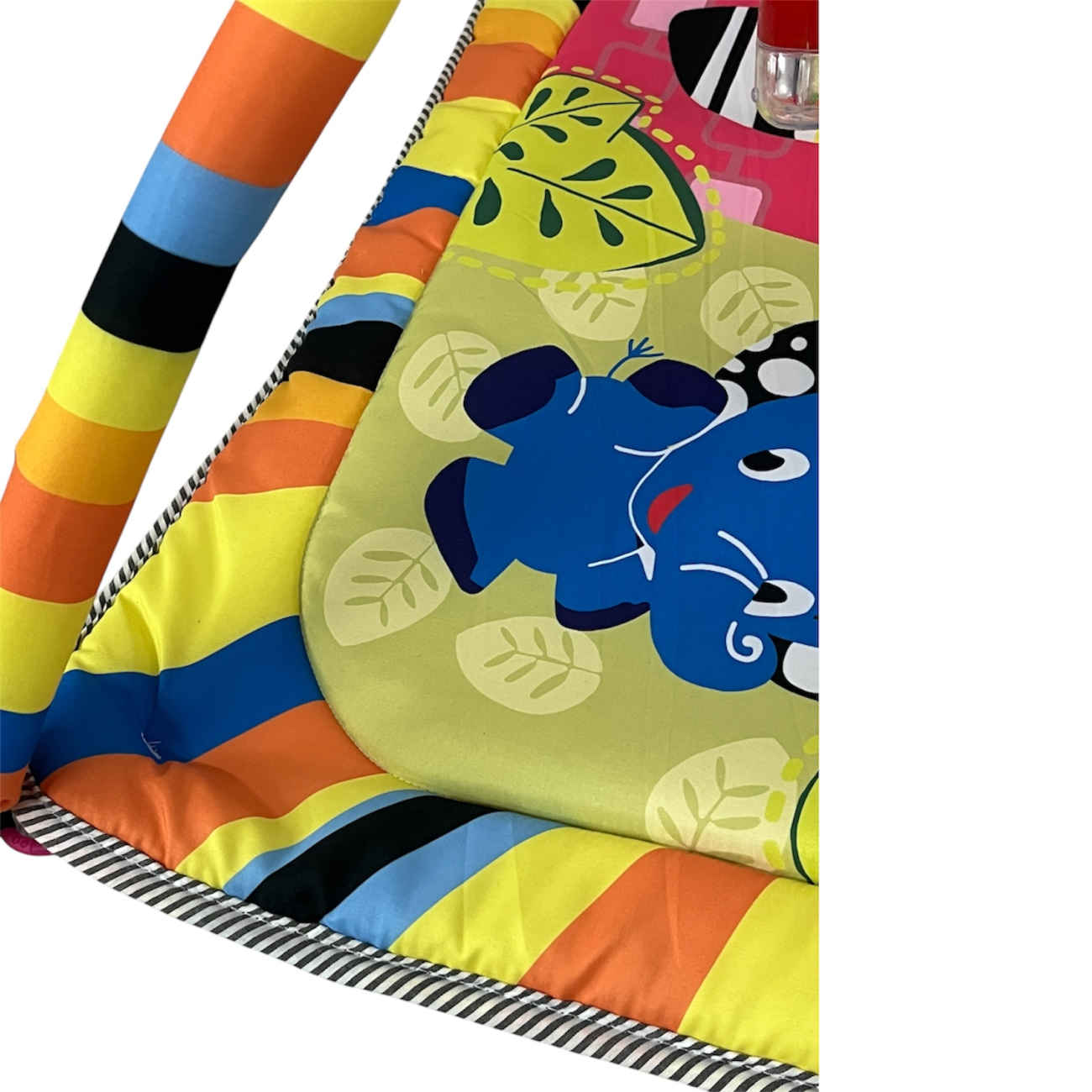 Price and Buy Checkered Animal Theme Baby Play Mat – Soft Micro Fabric with Hanging Toys_6903a49a5bd73.jpeg Price and Buy Checkered Animal Theme Baby Play Mat – Soft Micro Fabric with Hanging Toys - Image 5