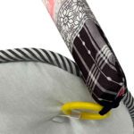 Price and Buy Checkered Animal Theme Baby Play Mat – Soft Micro Fabric with Hanging Toys - Image 7