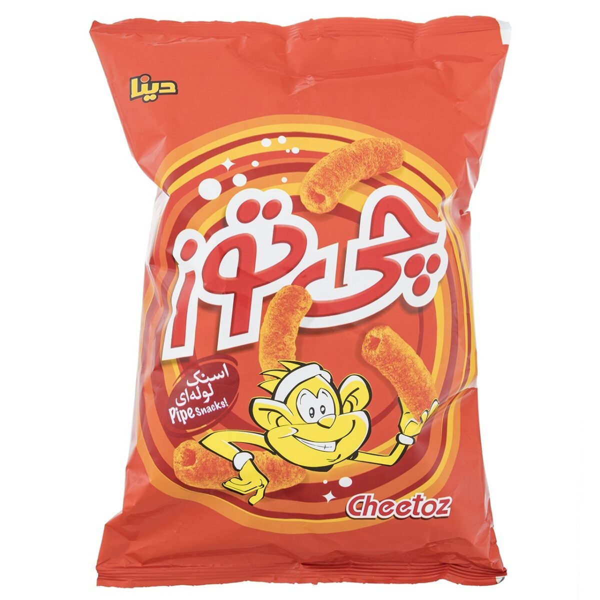 Price and Buy Cheetoz Pipe Iranian Pofak – Cheese Puffs Snack, 90 gr (15x)