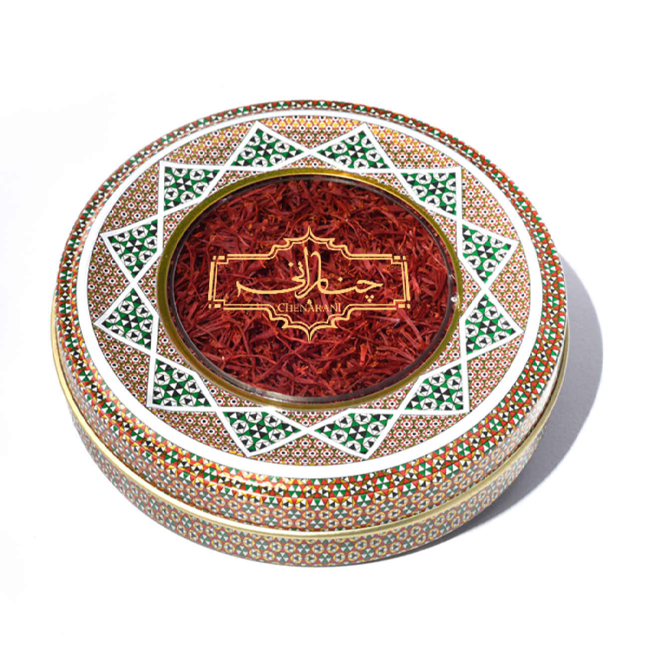 Price and Buy Chenarani Khatam Saffron Gift Box – 3 Grams – with Cardamom, Teapot & Mortar - Image 4