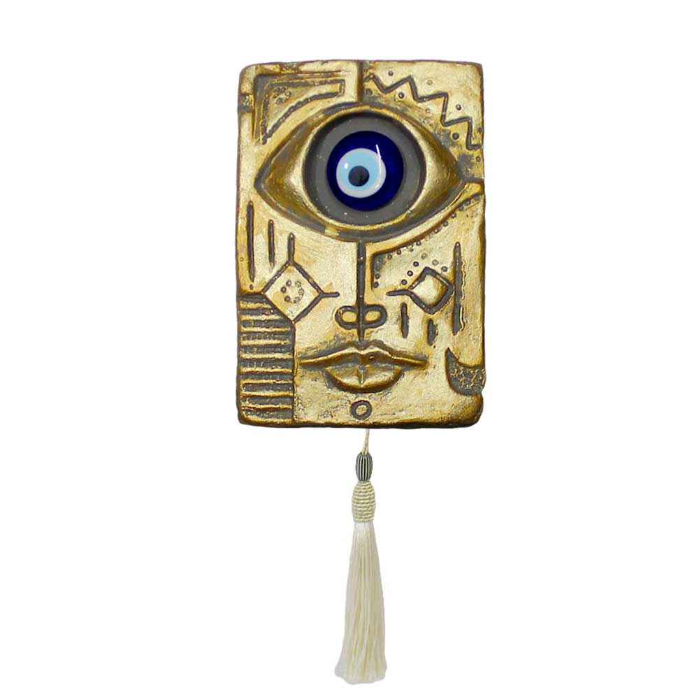 Price and Buy Cheshm Nazar Pottery Wall Hanging Amulet Model Golden_68fc32cb0405f.jpeg Price and Buy Cheshm Nazar Pottery Wall Hanging Amulet Model Golden - Image 1