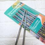 Price and Buy Chic and Stylish Patterned Stainless Steel Chopsticks Set of 4