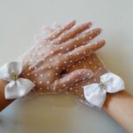 Price and Buy Chic Bridal Gloves With Lace, Pearls, And Bows For Weddings