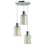 Price and Buy Chic Cluster Pendant Light with Clear, High-Quality Glass Shades - Image 3