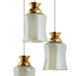 Price and Buy Chic Cluster Pendant Light with Clear, High-Quality Glass Shades - Image 4