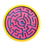 Price and Buy Children’s Wooden Maze Puzzle – Round Design