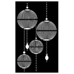 Price and Buy Chinese Lantern Design Stencil – Perfect for DIY Crafts & Home Decor