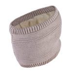 Price and Buy Chunky Knit Cowl Scarf – Soft & Stylish Suitable for Winter in Cream - Image 4