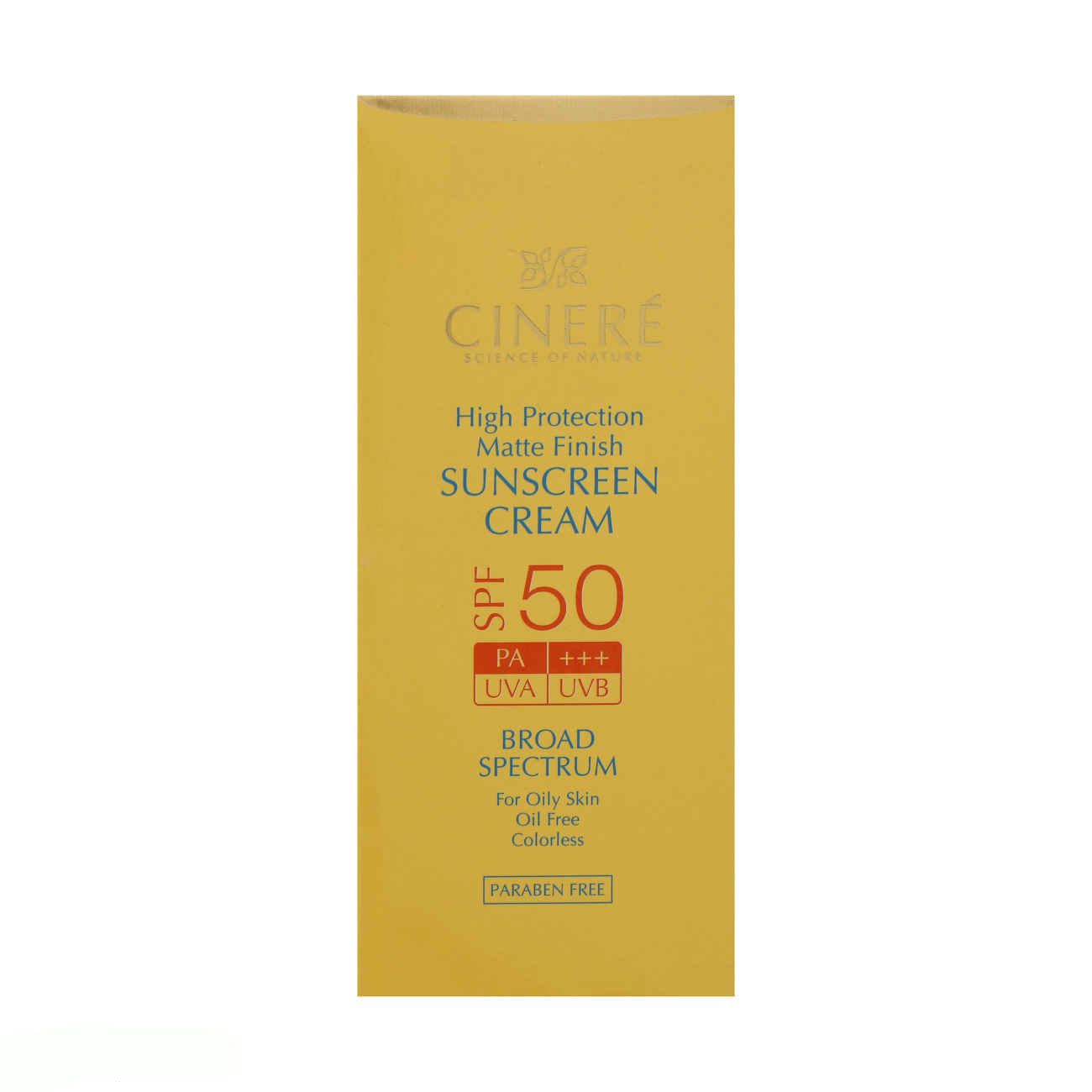 Price and Buy Cinere Colorless Sunscreen Cream SPF50 Maximum UV Protection for Dry & Normal Skin - Image 6