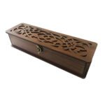 Price and Buy Classic Brown Wooden Tea Box – Simple and Functional - Image 5