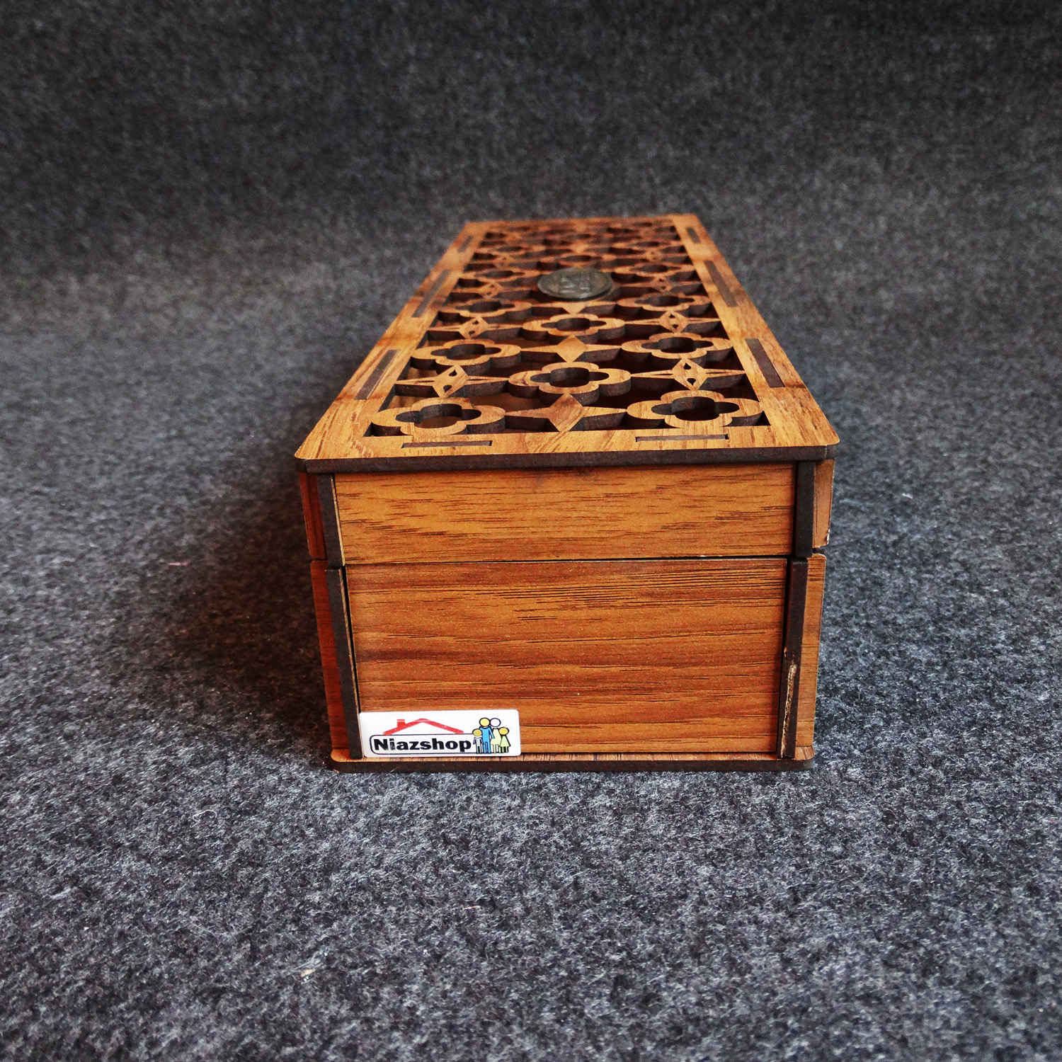 Price and Buy Classic Design Tea Box with 4 Compartments - Image 4