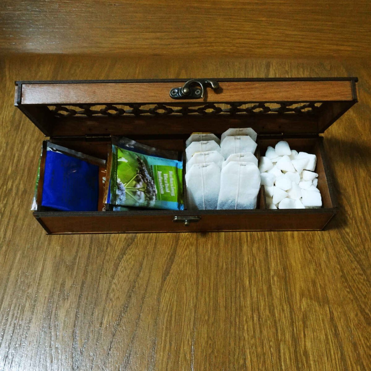 Price and Buy Classic Design Tea Box with 4 Compartments - Image 5