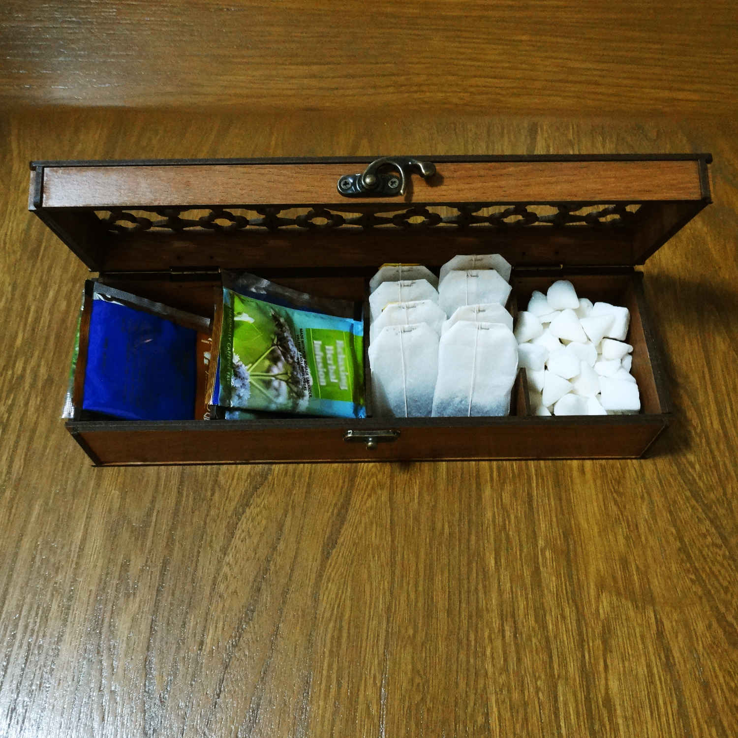 Price and Buy Classic Design Tea Box with 4 Compartments - Image 5