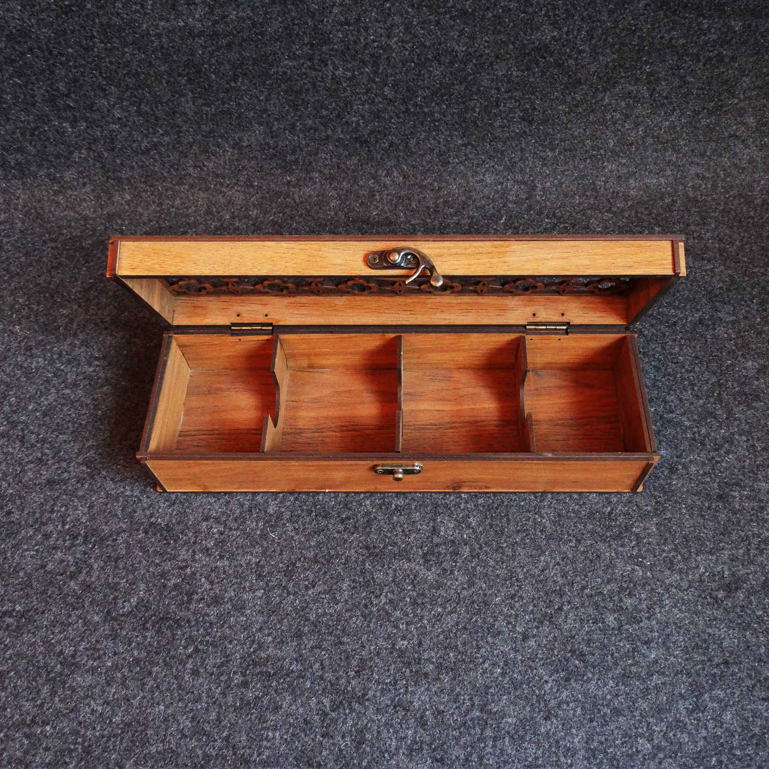 Price and Buy Classic Design Tea Box with 4 Compartments - Image 6