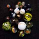 Price and Buy Classic Glass Marbles – Nostalgic Iranian Toy 40 Pcs in a Pack Different Color and Different Sizes
