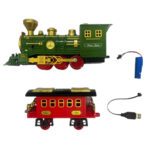 Price and Buy Classic Smoke Train Play set for Kids – 17-Piece Rechargeable Electric Train with Track Builder - Image 4