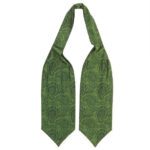 Price and Buy Classic Style Ascot Tie Suitable for Men with Floral Paisley Pattern in Green - Image 5