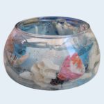 Price and Buy Coastal Breeze Glass Jar Candle – Ocean Art Candle Suitable for Relaxation