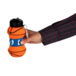 Price and Buy Collapsible Silicone Sport Water Bottle – Basketball Ball Design, 0.55 Liter, Portable & Reusable - Image 4